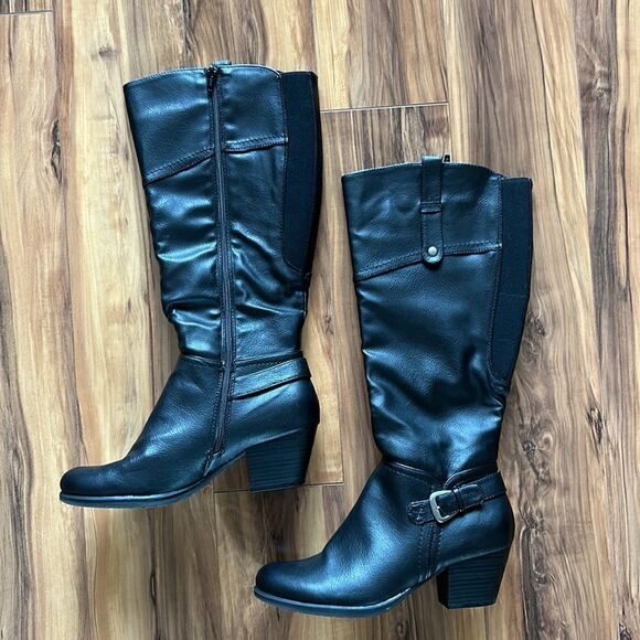 Bare Traps Wear.Ever Morroco Black Boots - Picture 3 of 7